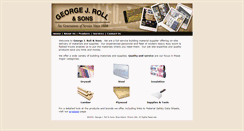 Desktop Screenshot of georgeroll.com